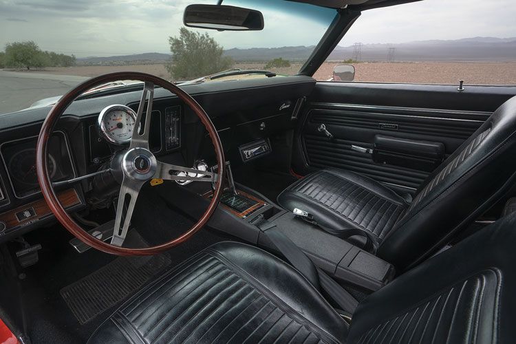 Chevy camaro ss 1969 interior